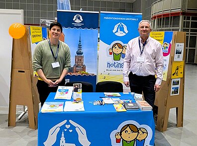 Präventionsverein Greifswald mit Notinselprojekt auf dem 31. deutschen Präventionstag in Hannover