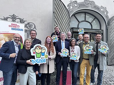 Kinderstiftung Ravensburg startet das Projekt "Notinsel" in Ravensburg