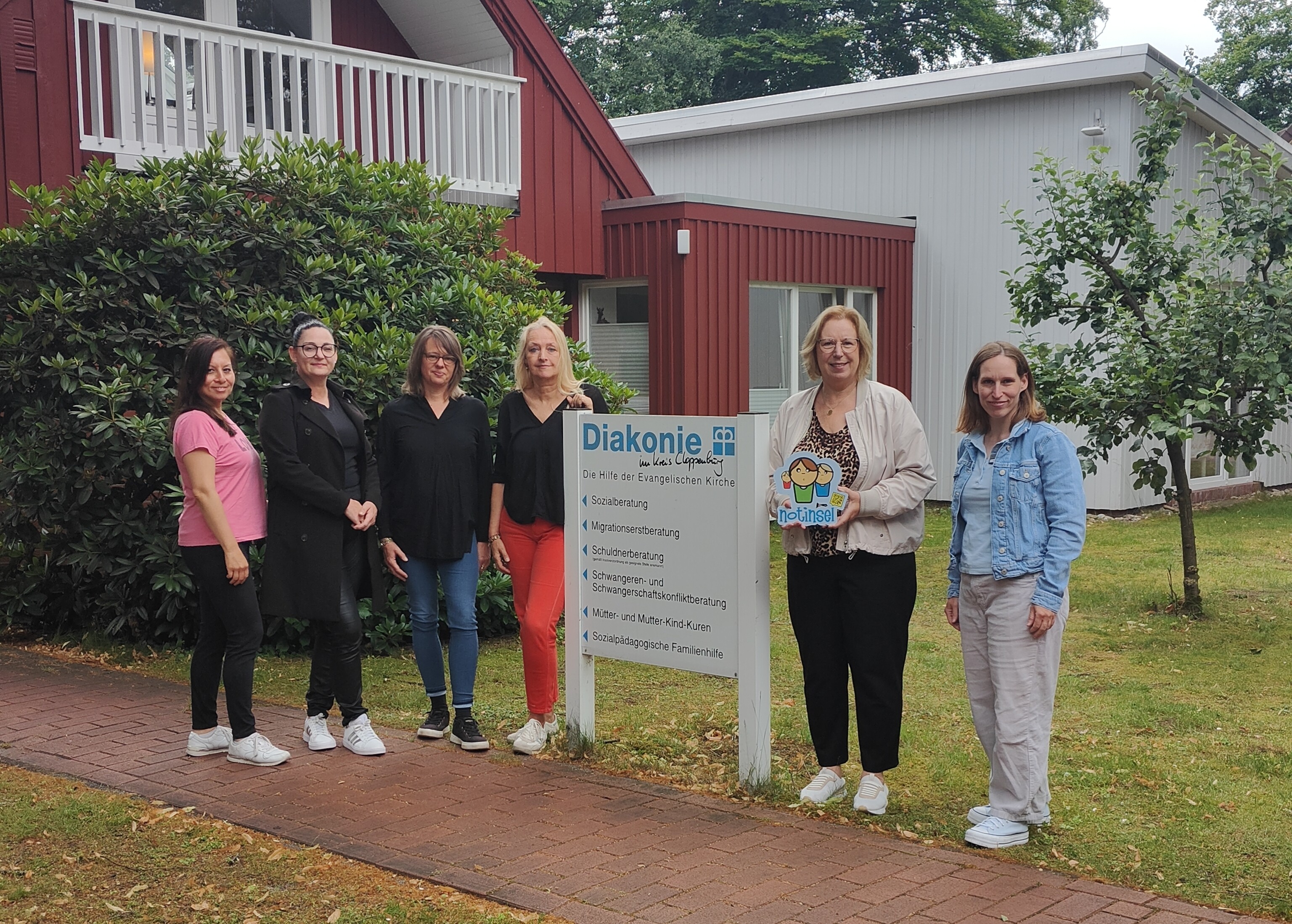 Diakonisches Werk Oldenburger Münsterland ist jetzt auch eine Notinsel für Kinder