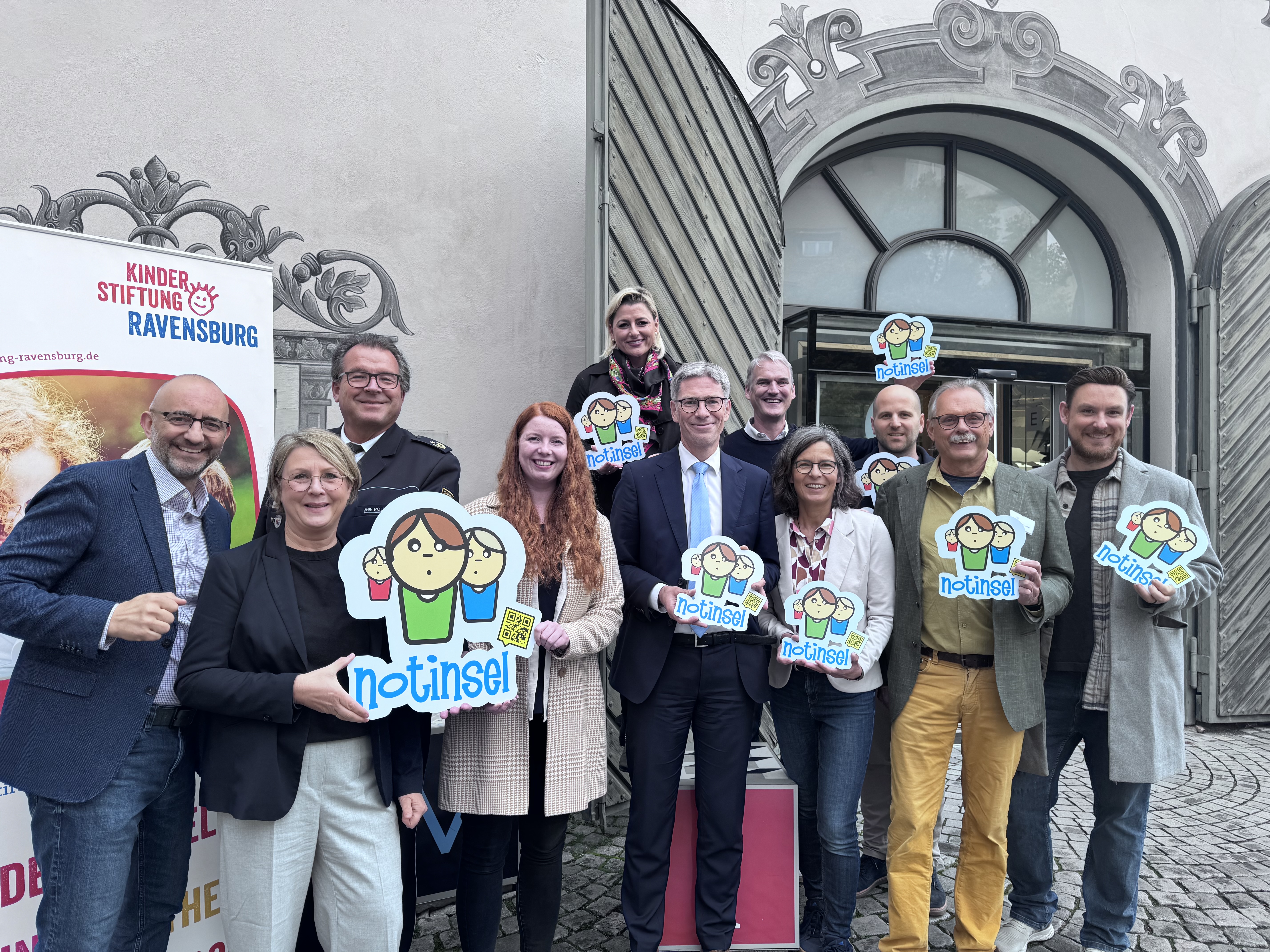 Kinderstiftung Ravensburg startet das Projekt "Notinsel" in Ravensburg